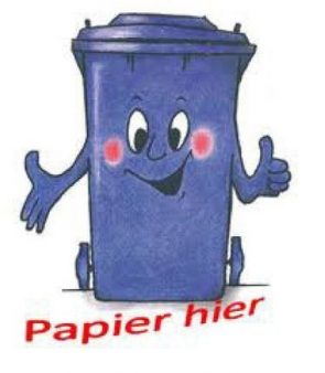 Oud papier ophalen!