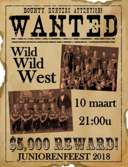 Juniorenfeest Wild Wild West