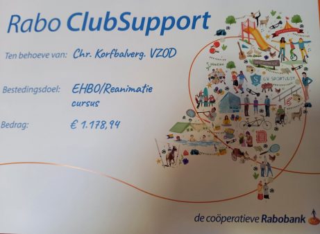 Uitslag Rabo ClubSupport bekend!