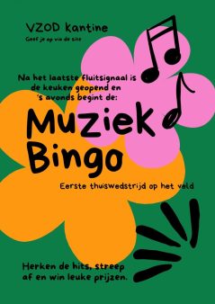 Muziekbingo is terug!