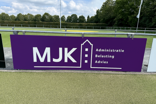 MJK Advies nieuwe bordsponsor bij VZOD!