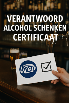 Certificaat Verantwoord Alcohol Schenken
