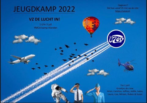 VZOD Jeugdkamp 2022 – aanmelden